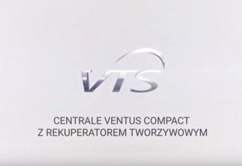 Centrale VENTUS Compact z rekuperatorem tworzywowym