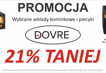Promocja na wkłady kominkowe i piecyki