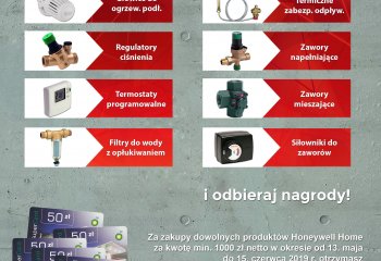 Promocja Honeywell Home  w TG Instalacje