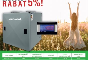 Centrala Neovent KNV LUX z super rabatem! - czerwiec Iglotech
