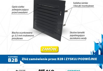 Promocja kratek wentylacyjnych Prowent