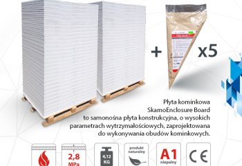 Przy zakupie płyt kominkowych kleje gratis | Prowent