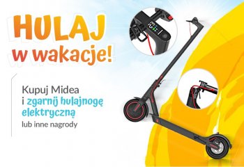 Hulaj w wakacje! Akcja promocyjna dla instalatorów Midea