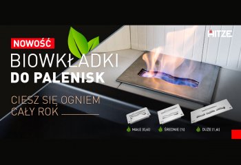 Biowkładki do palenisk | Nowość od Hitze