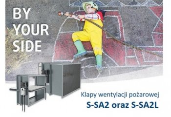 Klapy wentylacji pożarowej S-SA2 oraz S-SA2L