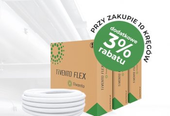 Dodatkowy rabat na zakup rur Tivento | sierpień 2019 | Thermosilesia