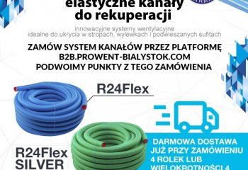 Elastyczne kanały do rekuperacji  | Promocja Prowent