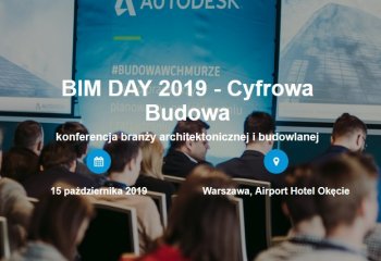 BIM Day 2019 – konferencja branży architektonicznej i budowlanej