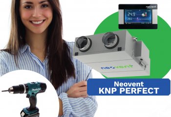 Centrala podwieszana neovent plus wiertarko-wkrętarka Makita za 1 zł!