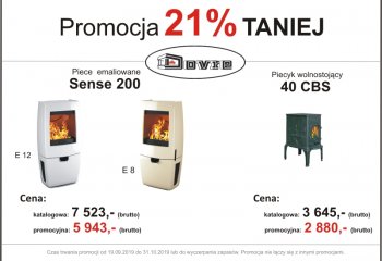 Promocja na piecyki Dovre