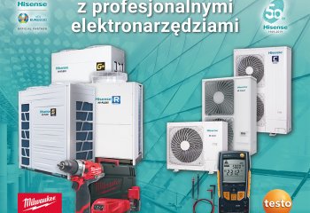 Promocja VRF Hisense z profesjonalnymi elektronarzędziami
