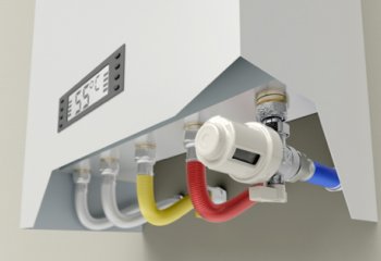 Caleffi XS® - urządzenie filtrujące z magnesem do montażu pod kotłem