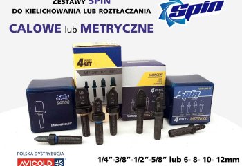 Zestawy spin do kielichowania lub roztłaczania | AVICOLD