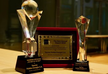 TAURON z nagrodą „The Best Annual Report”