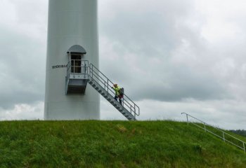 Elektrownie wiatrowe na „krańcu świata”