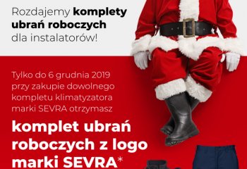 Mikołajkowa promocja! Ubrania robocze marki SEVRA!