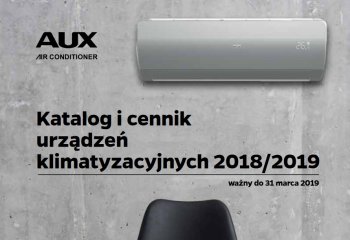 Nowy cennik urządzeń klimatyzacyjnych AUX