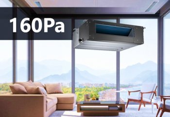 Midea klimatyzatory kanałowe 160Pa 
