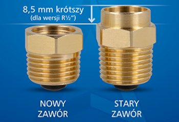 Zmiana zaworu stopowego w odpowietrzniku automatycznym pionowym