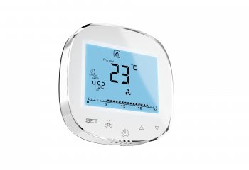 Nowy sterownik HMI do obsługi kurtyny powietrznej WING EC oraz nagrzewnicy wodnej VOLCANO EC