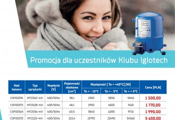 Promocja na wybrane modele sprężarek | luty 2020 | Iglotech