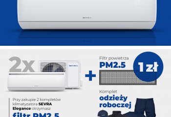 Rozdajemy filtry PM2,5 i odzież roboczą SEVRA