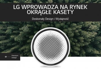 LG Air Solution trafia w punkt ze swoją nową okrągłą kasetą 
