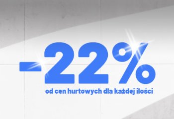 Obniżka cen na asortyment do czyszczenia, zmywania o 22% od cen hurtowych dla każdej ilości