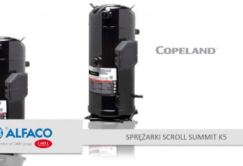Sprężarki Copeland Scroll Summit K5 do zastosowań niskotemperaturowych