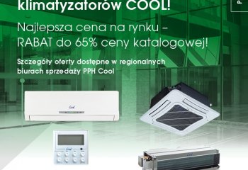 Wyprzedaż klimakonwektorów  i klimatyzatorów COOL ! Ceny outletowe