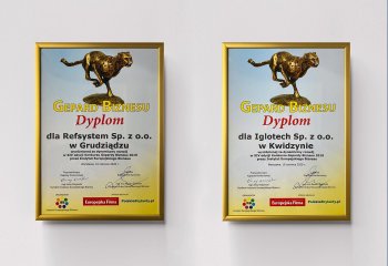 Dwa Gepardy w rękach Grupy Iglotech