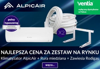 Sezon w pełni – wyjątkowa promocja na klimatyzatory AlpicAir od VENTIA przedłużona!