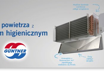 Chłodnica powietrza Güntner z atestem HACCP