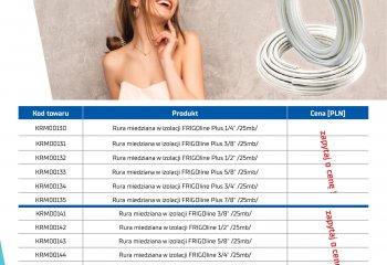 Obniżamy ceny na zakup rur miedzianych w izolacji! | lipiec 2020 | Iglotech