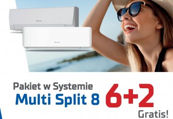 Szczęśliwa ósemka Multi Split! Odbierz dwa klimatyzatory za 1 zł! | lipiec 2020 | Iglotech