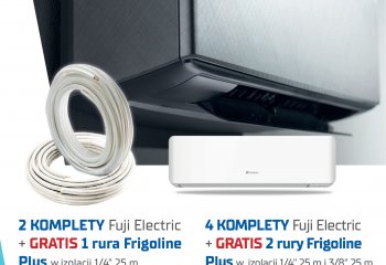 RURY MIEDZIANE ZA 1 ZŁ do wybranych kompletów klimatyzatorów!