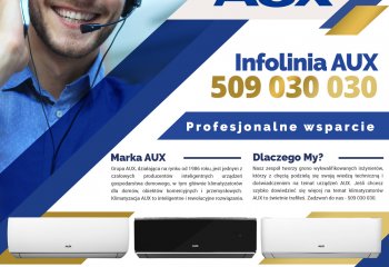 WIENKRA uruchomiła infolinię AUX! Masz pytanie dotyczące klimatyzatorów AUX?