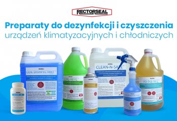 Preparaty do czyszczenia i dezynfekcji klimatyzacji Rectorseal