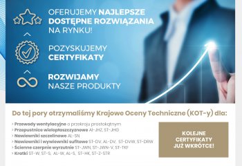 Frapol pozyskuje kolejne Krajowe Oceny Techniczne