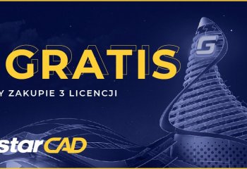 Promocja: 1 gratis przy zakupie 3 licencji GstarCAD