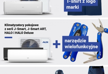 Tydzień dla Instalatorów w WIENKRA – kup klimatyzatory AUX i odbierz praktyczne prezenty!