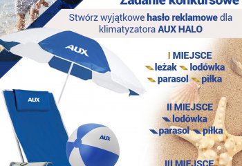 Rusza letni KONKURS – „Z AUX na plażę”