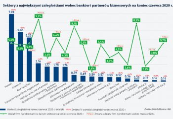 Zaległości płatnicze firm nieco wyhamowały