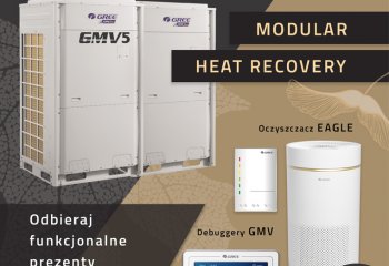 Promocja na systemy GMV5 GREE w ALFACO