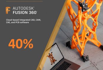Autodesk Fusion 360 – 40% upustu na wybrane produkty
