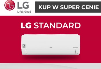 Kumulacja PROMOCJI! Klimatyzatory LG Standard i Standard 2!