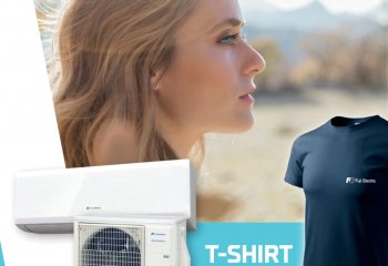 Kupuj klimatyzatory Fuji Electric i odbierz koszulkę za 1zł
