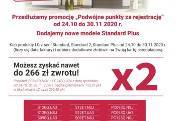Przedłużamy promocję z podwójnym punktowaniem w Lidze Graczy!