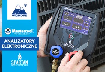 Nowoczesne analizatory elektroniczne Mastercool Spartan