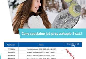 Przewody izolowane w cenach specjalnych!